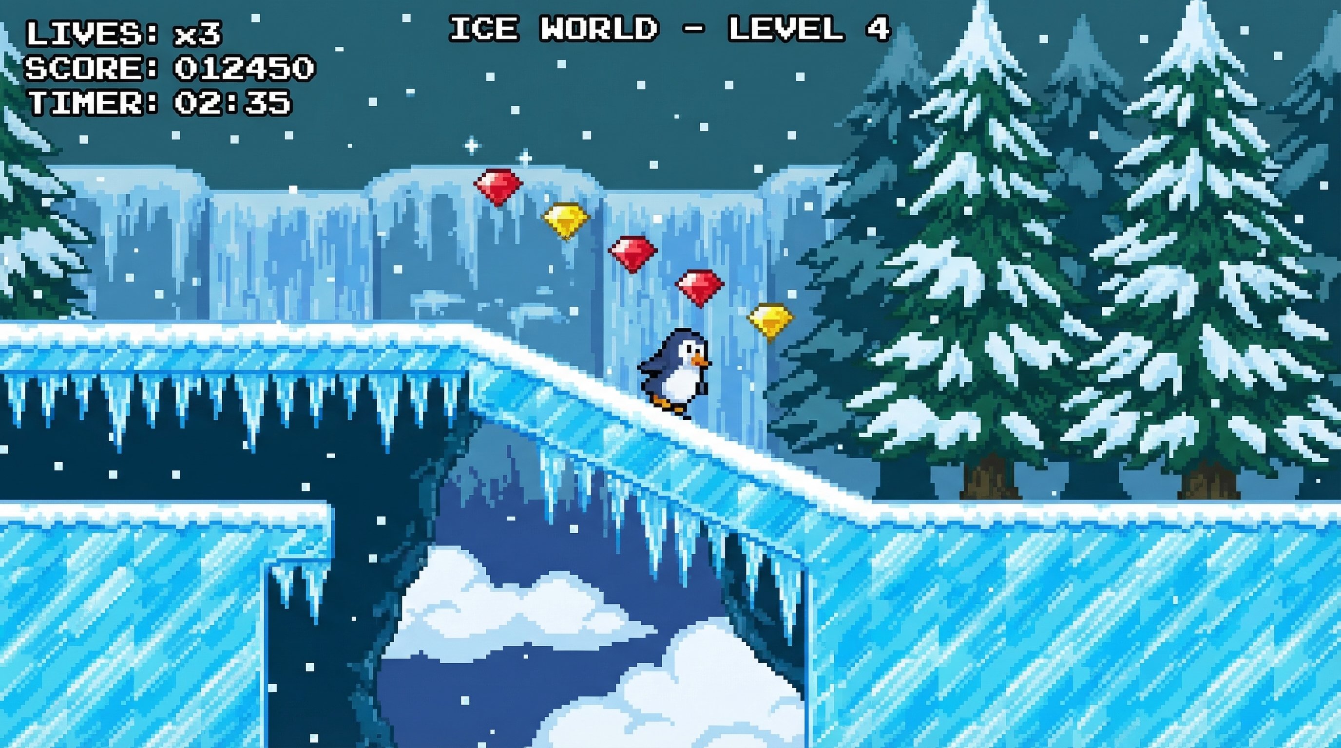 Ice World — Level 4